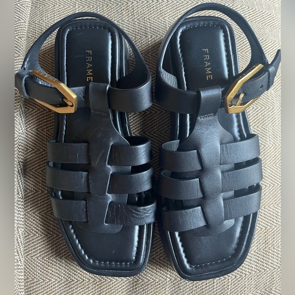 FRAME Le Fisherman sandals - Picture 1 of 4